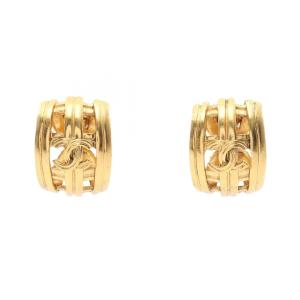 シャネル CHANEL ココマーク イヤリング ジュエリー GP（ゴールドメッキ） ゴールド系 【中古】