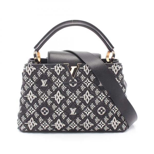 爆買 ルイ・ヴィトン LOUIS VUITTON カプシーヌMM Since1854 2WAY ハン...