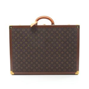 爆買 ルイ・ヴィトン LOUIS VUITTON ビステン 55 モノグラム スーツケース バッグ ブラウン系 M21327 【中古】