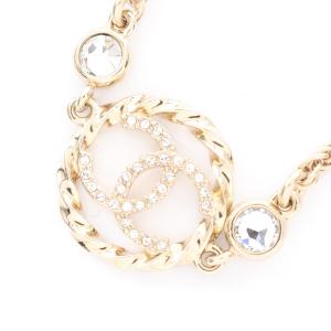 シャネル CHANEL ココマーク ネックレス ジュエリー GP（ゴールドメッキ） ゴールド系 【中古】