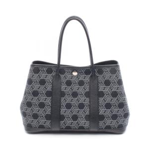 エルメス HERMES ガーデンパーティTPM トートバッグ バッグ レザー トワルソーアッシュ ブラック系 【中古】