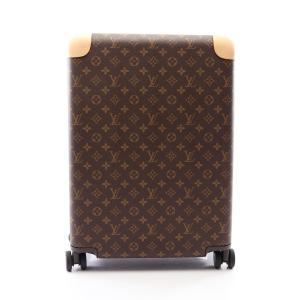 爆買 ルイ・ヴィトン LOUIS VUITTON ホライゾン55 キャリーバッグ バッグ モノグラム ブラウン系 M13767 【中古】