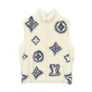 ルイ・ヴィトン LOUIS VUITTON モノグラム ベスト 衣料品 トップス ホワイト系 RM232M AI9 HPL12W 【中古】