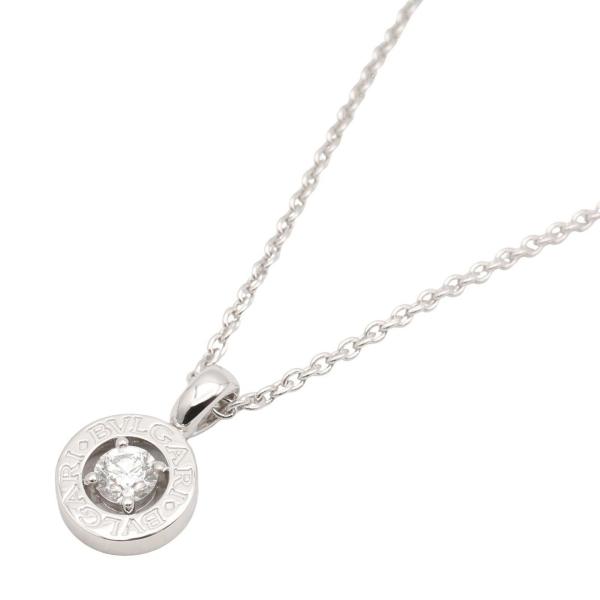 ブルガリ BVLGARI ブルガリブルガリ ネックレス 1PD ネックレス ジュエリー K18WG（...