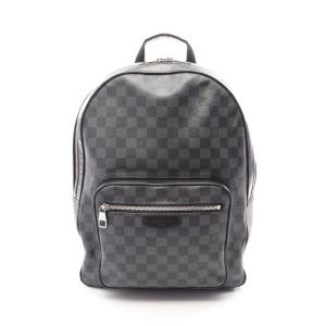 ルイ・ヴィトン LOUIS VUITTON ジョッシュ リュックサック バックパック バッグ ダミエ・グラフィット ブラック系 N41473 【中古】