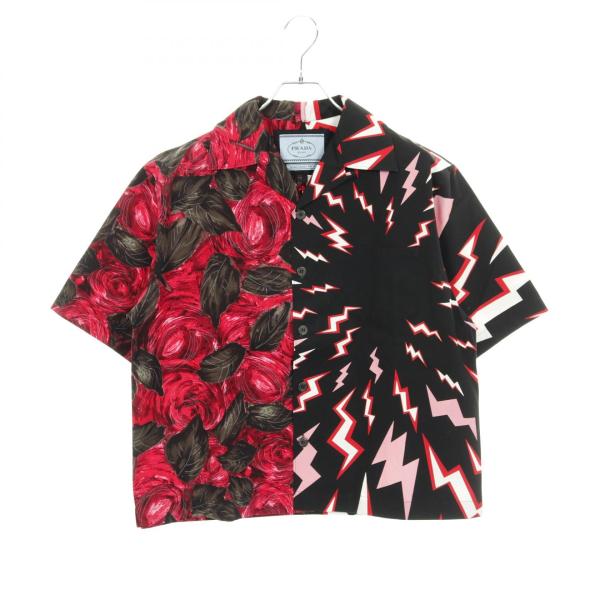 プラダ PRADA DOUBLE MATCH その他トップス 衣料品 トップス コットン ブラック系...