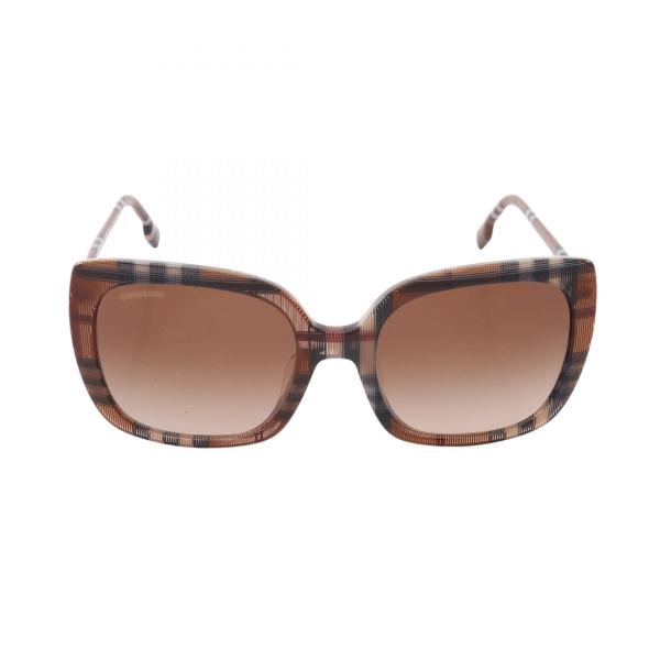 バーバリー BURBERRY CAROLL キャロル サングラス 衣料品 その他 ブラウン系 【中古...