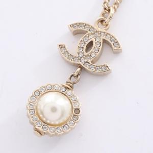 シャネル CHANEL ココマーク ネックレス ジュエリー GP（ゴールドメッキ） ゴールド系 【中古】