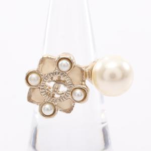 シャネル CHANEL ココマーク リング・指輪 ジュエリー GP（ゴールドメッキ） ゴールド系 【中古】