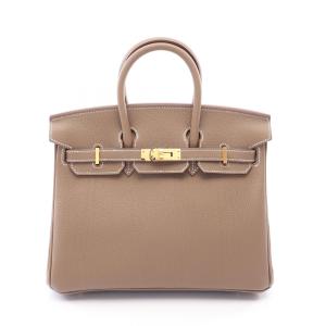 爆買 エルメス HERMES バーキン25 エトゥープ ハンドバッグ バッグ その他 トゴ グレー系 【中古】