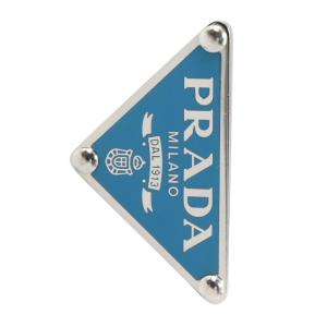 プラダ PRADA 左耳用 イヤリング イヤリング ジュエリー シルバー925 ブルー系 1JO722 【中古】