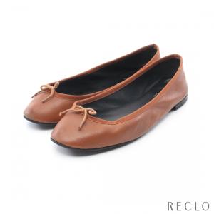 レペット Repetto LILI バレエシューズ レザー ブラウン レディース 中古