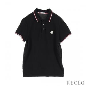 モンクレール MONCLER PORO MANICA CORTA ポロシャツ コットン ブラック 8...