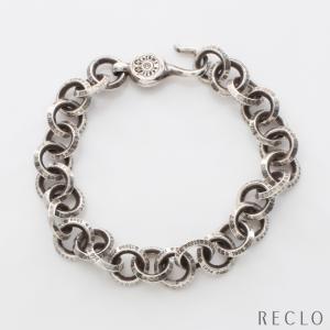 クロムハーツ Chrome Hearts シングルBリング ブレスレット SV925 シルバー メンズ 中古｜reclo-as-shopping