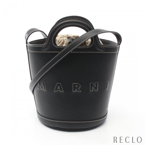 マルニ MARNI TROPICALIA SMALL BUCKET BAG ショルダーバッグ レザー...