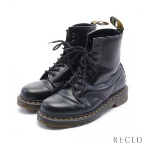 ドクターマーチン Dr.Martens 1460 8ホール ブーツ レザー ブラック レディース 中古｜reclo-as-shopping