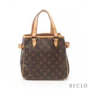 ルイヴィトン LOUIS VUITTON バティニョール モノグラム ハンドバッグ PVC レザー ブラウン M51156 レディース 中古｜reclo-as-shopping