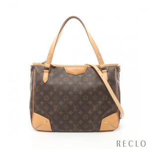 ルイヴィトン LOUIS VUITTON エストレーラMM モノグラム ショルダーバッグ トートバッグ PVC レザー ブラウン 2WAY M41232 レディース 中古｜reclo-as-shopping