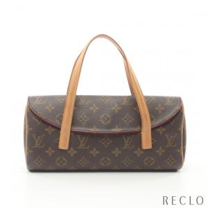 ルイヴィトン LOUIS VUITTON ソナチネ モノグラム ハンドバッグ PVC レザー ブラウン M51902 レディース 中古｜reclo-as-shopping