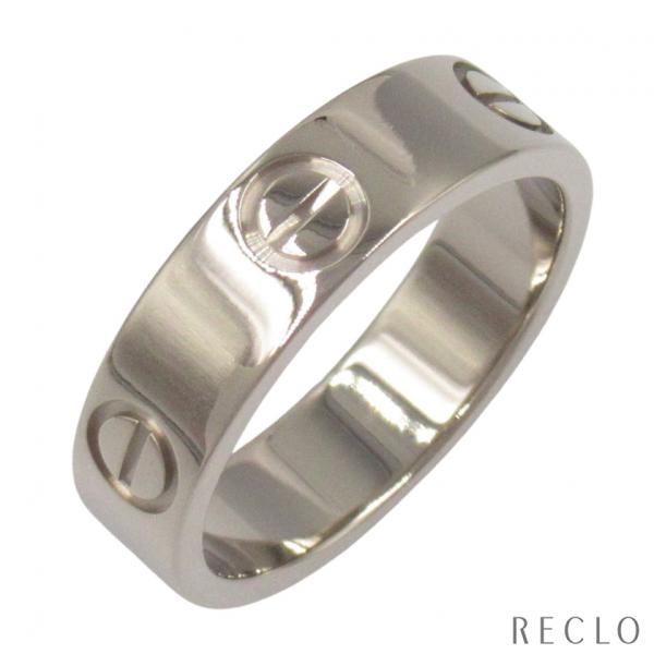 カルティエ Cartier ラブリング リング 指輪 K18WG（ホワイトゴールド） シルバー ユニ...