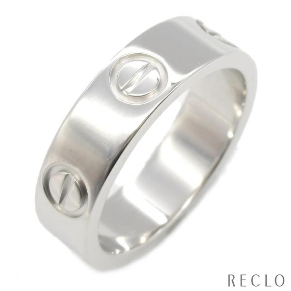 カルティエ Cartier ラブリング リング 指輪 K18WG（ホワイトゴールド） シルバー ユニ...