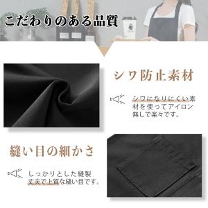 エプロン 下半身 サロン シンプルエプロン カ...の詳細画像3