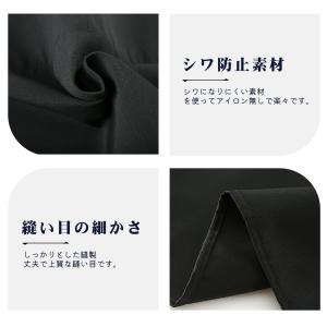 エプロン 黒 首掛け 肩掛け シンプル 男性用...の詳細画像4