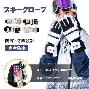 Vihir スキーグローブ 冬用 スポーツグローブ アウトドア防風防寒手袋