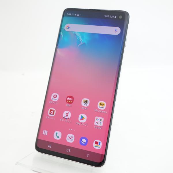 【SIMフリー】GALAXY S10 SC-03L プリズムホワイト docomo版SIMロック解除...