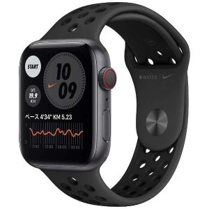 【Apple】Apple Watch Nike Series 6 GPS+Cellularモデル 44mm M09Y3J/A スペースグレイアルミ/ブラックNikeスポーツバンド｜reco