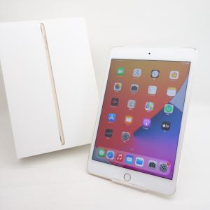 【7.9インチ】iPad mini 4 128GB ゴールド Wi-Fi+Cellularモデル docomo版 MK782J/A #14533