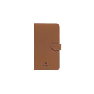 【au+1 collection】 LANVIN COLLECTION ブックタイプケース iPhone 13用 <Brown>の商品画像
