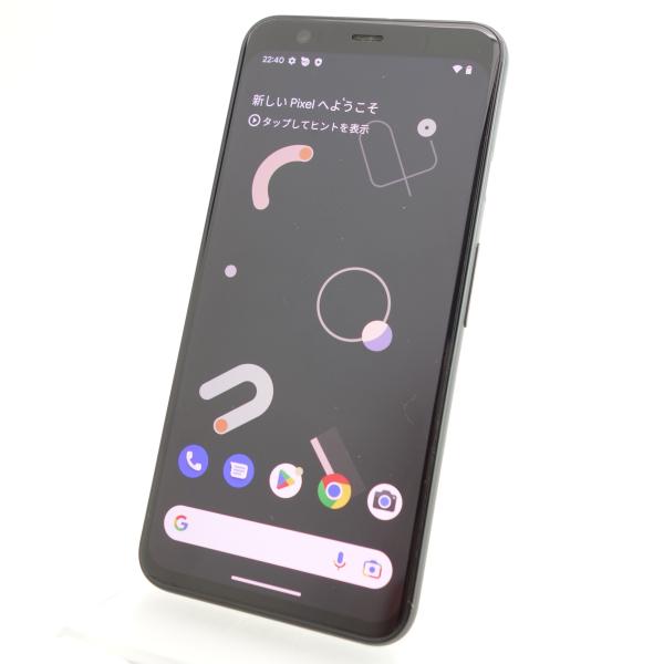 【SIMフリー】Pixel4 64GB JustBlack GOSAG2 SoftBank版SIMロ...