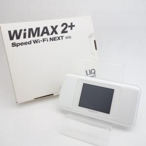 最愛 UQmobile Speed Wi-Fi NEXT W06 HWD37 ホワイト×シルバー