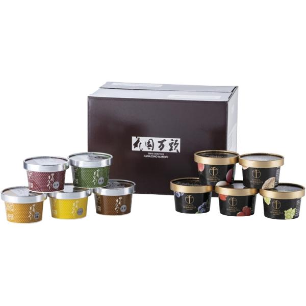 銀座千疋屋×花園万頭 冬のアイスセレクション HM-090 アイスクリーム 詰め合わせ ギフト お歳...