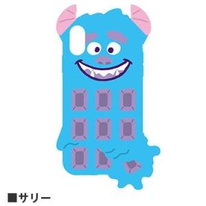 ディズニー・ピクサーキャラクター / iPhoneXR対応ダイカットシリコンケース DN-582B / サリー