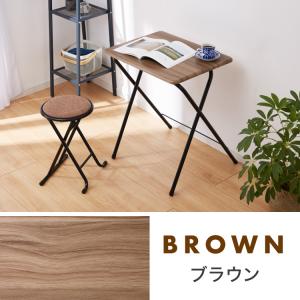 折畳テーブル・チェアセット 幅60cm 折りた...の詳細画像1