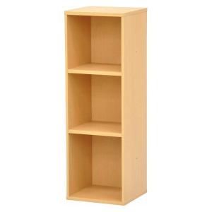 カラーボックス 幅90×奥行29×高さ90cm カラーBOX 茶 ブラウン 収納 棚 カラボ ブックシェルフ 多目的 家具 札幌 厚別店 カラーボックス／上下左右連結対応 幅30奥行き 29.4 高さ90cm