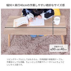 折畳テーブル 棚無し 折りたたみ テーブル 机...の詳細画像2