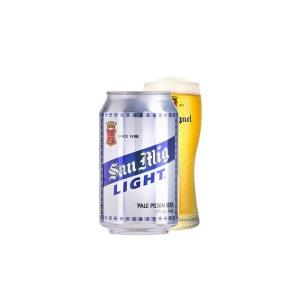 サンミゲール・ライト 缶 330ml×24本入り ケース売り ビール 香港｜recommendo