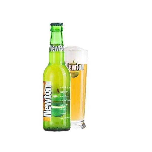 ニュートン 青リンゴビール 330ml×24本入り ケース売り 発泡酒 ベルギー