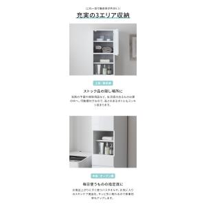 ランドリー収納 幅40cm 高さ180cm 4...の詳細画像3