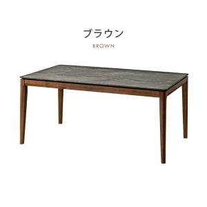 ダイニングテーブル 幅135cm 大理石柄 単...の詳細画像2