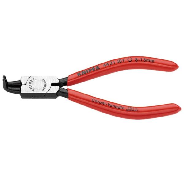 KNIPEX クニペックス 4421-J01 穴用スナップリングプライヤー 曲 SB 代引不可