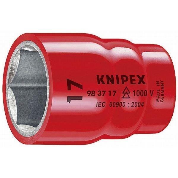 KNIPEX クニペックス 9837-13 3/8SQ 絶縁ソケット 1000V 代引不可