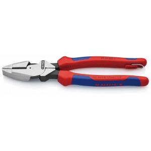 KNIPEX クニペックス 0902-240TBK 架線工事用強力ペンチ 落下防止 代引不可｜recommendo