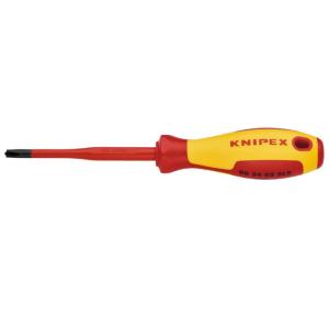 KNIPEX クニペックス 9824-02SLS スリム絶縁ドライバー プラス/マイナス 代引不可