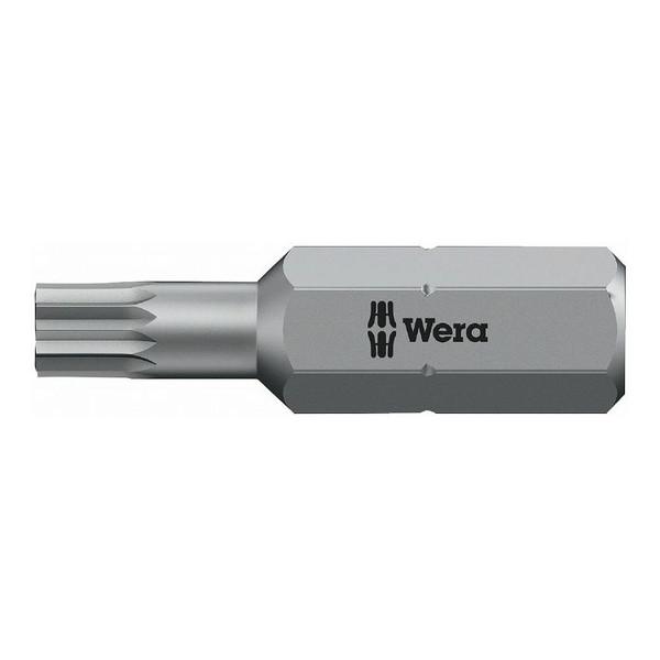 WERA ベラ スプラインネジ用 ドライバービット 差込6.35mm 刃先サイズ XZN M4 全長...