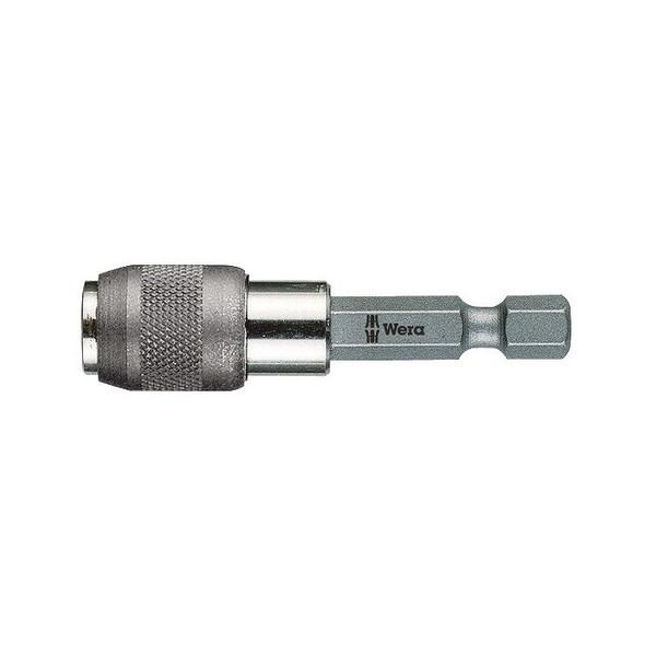 WERA ベラ 差込角1/4Hex 磁石付きビットホルダー クイックリリースチャック 全長50mm ...