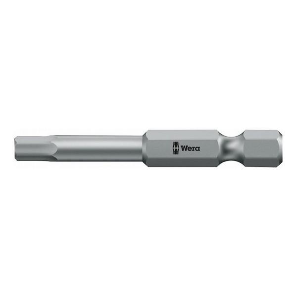 WERA ベラ 六角ソケットネジ用 ヘキサゴンドライバービット 差込6.35mm 刃先サイズ3/32...